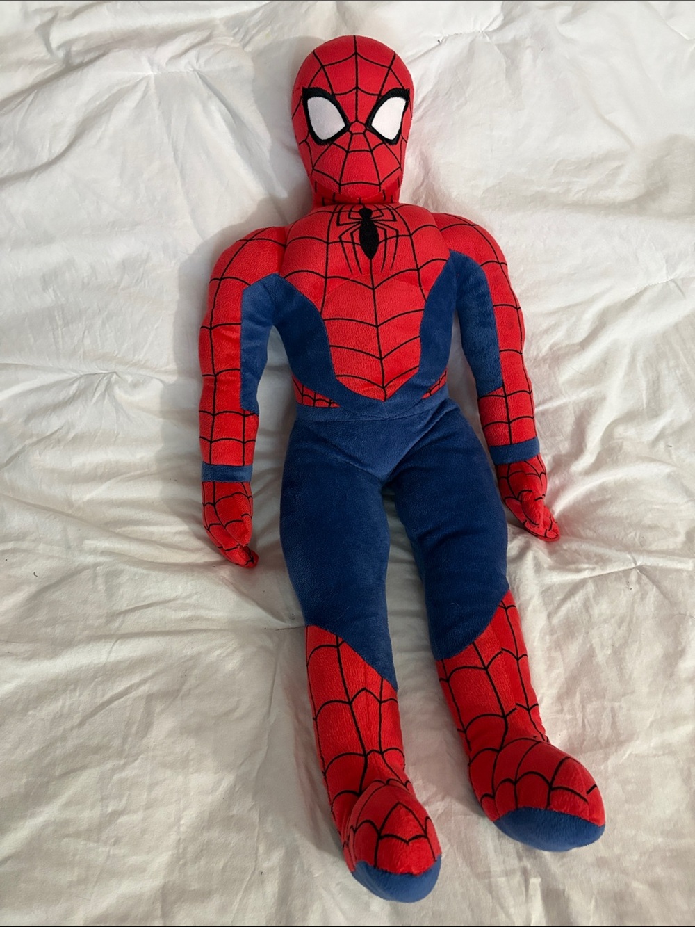 Marvel Red and Blue Spider-Man Plush Doll